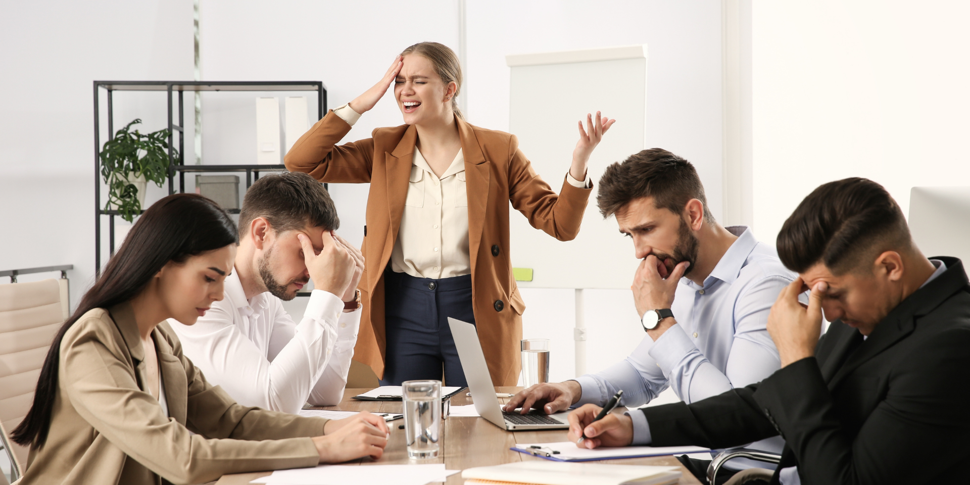 Image of people at work having difficult conversations